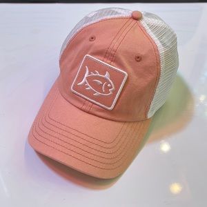 Southern Tide The Skipjack Embroidered Fish Hat - Pink - One Size Adjustable